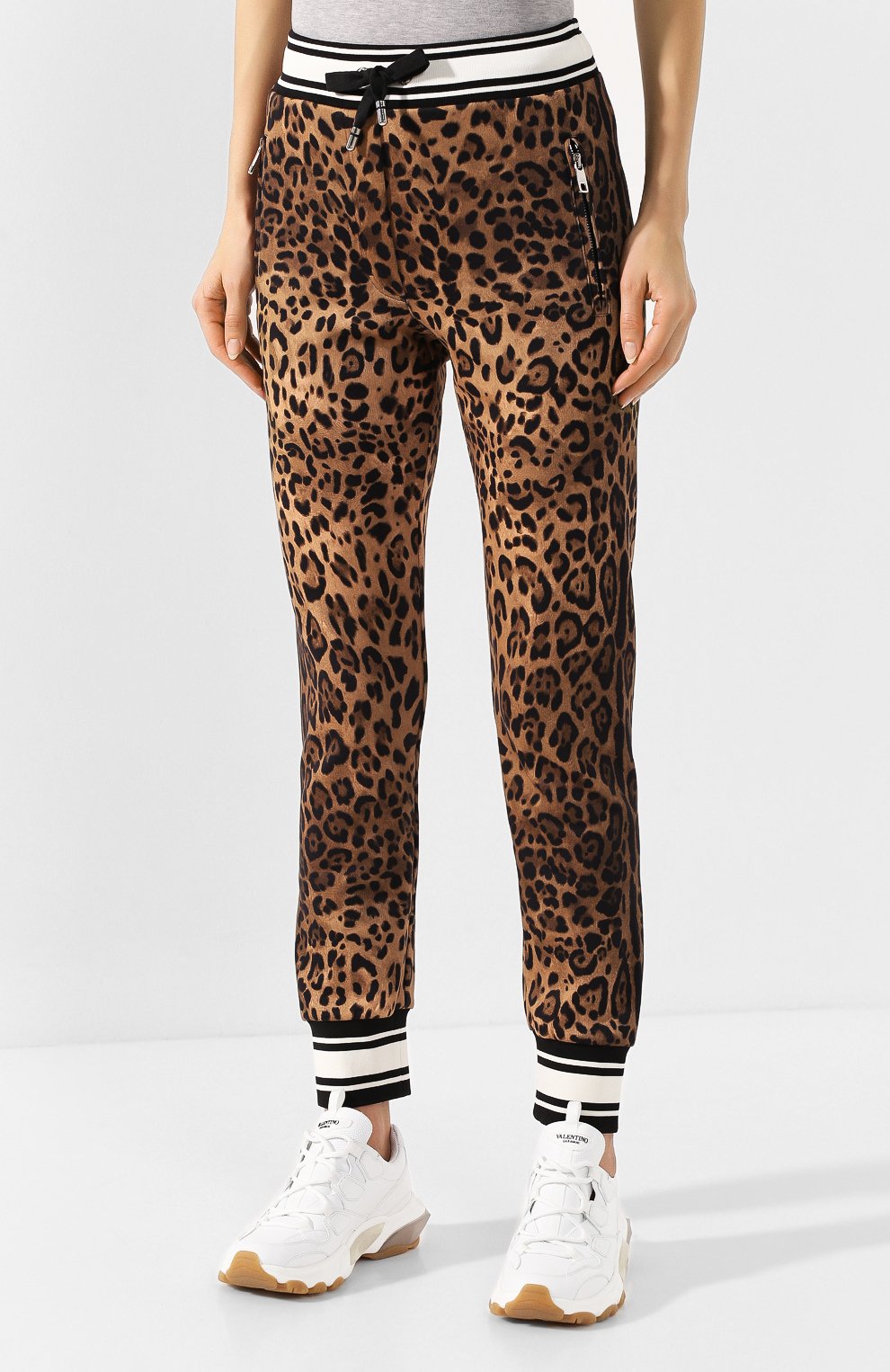 Хлопковые джоггеры DOLCE & GABBANA, арт. FTBJ7T/HH780, фото 3
