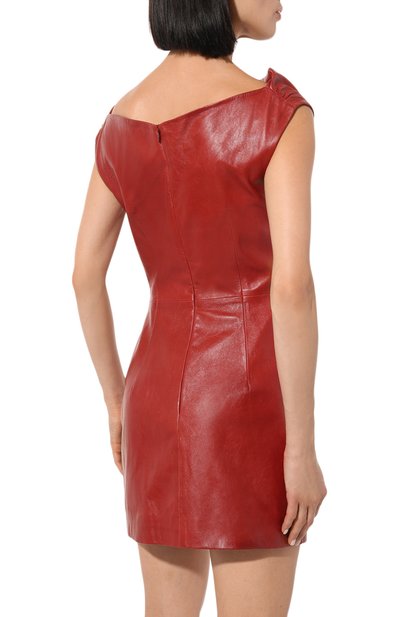 Кожаное платье ZEYNEP ARCAY, арт. FW24DR22, фото 4