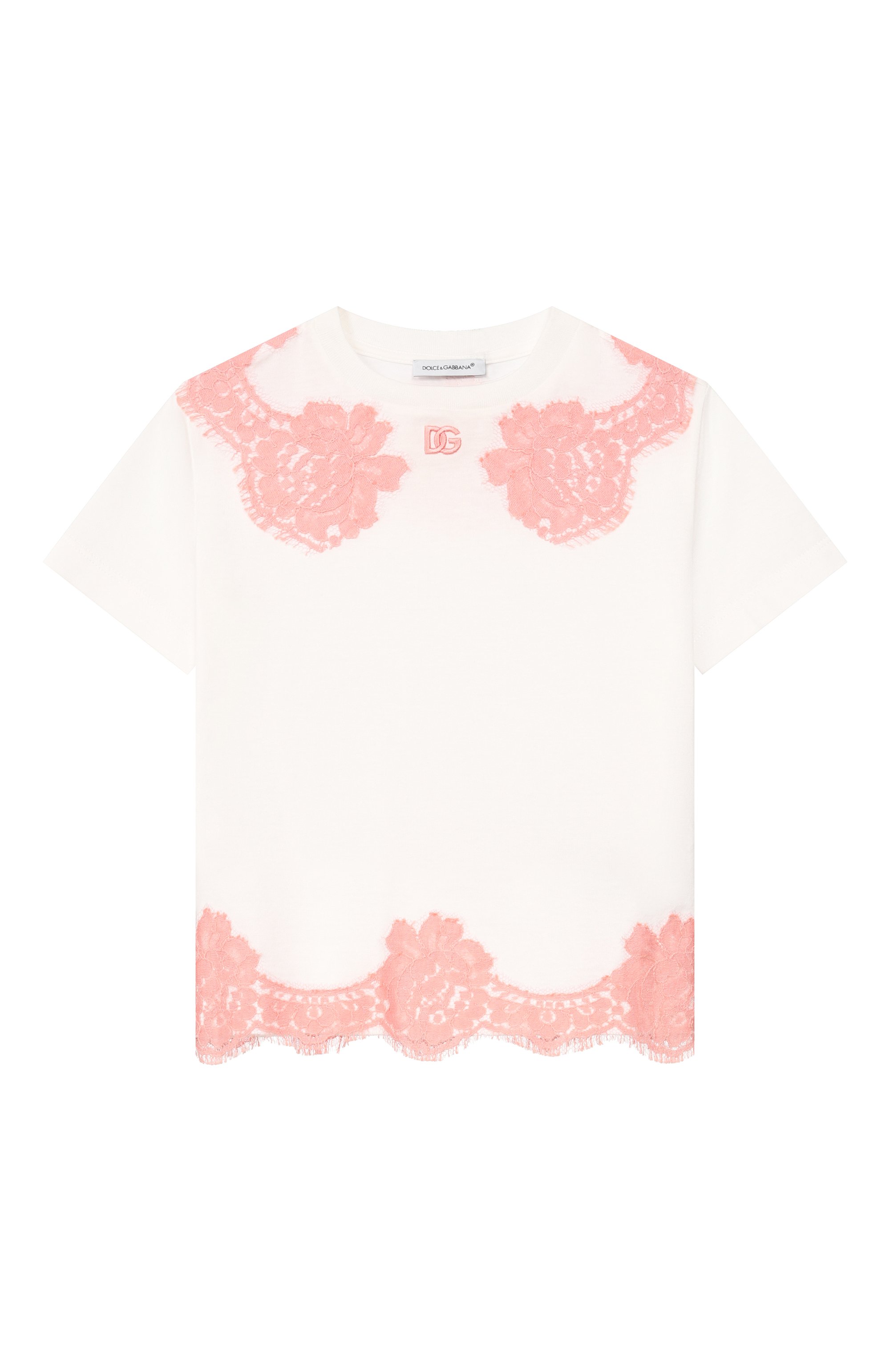 Хлопковая футболка DOLCE & GABBANA, арт. L5JTNK/G7PRU, фото 1