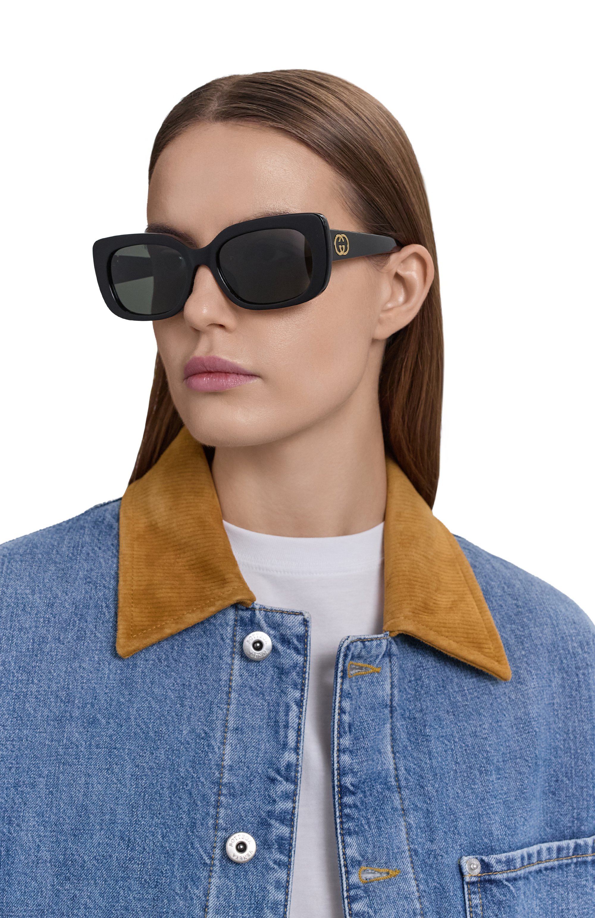 Солнцезащитные очки GUCCI черного цвета по цене 47950 руб., арт. GG1979SK 001, фото 2 Солнцезащитные очки GUCCI, арт. GG1979SK 001, фото 2