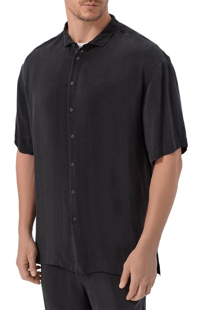 Рубашка NEVER ENOUGH черного цвета по цене 39200 руб., арт. 2B5M015-148/MSH004 W121, фото 3 Рубашка NEVER ENOUGH, арт. 2B5M015-148/MSH004 W121, фото 3