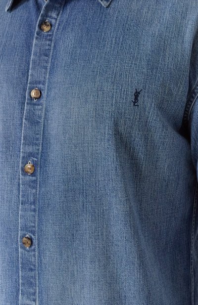 Джинсовая рубашка SAINT LAURENT, арт. 823437/Y14MJ, фото 5