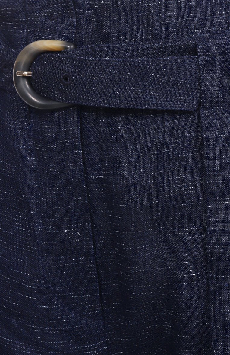 Брюки изо льна и вискозы EMPORIO ARMANI, арт. EW000975/TE10381, фото 1
