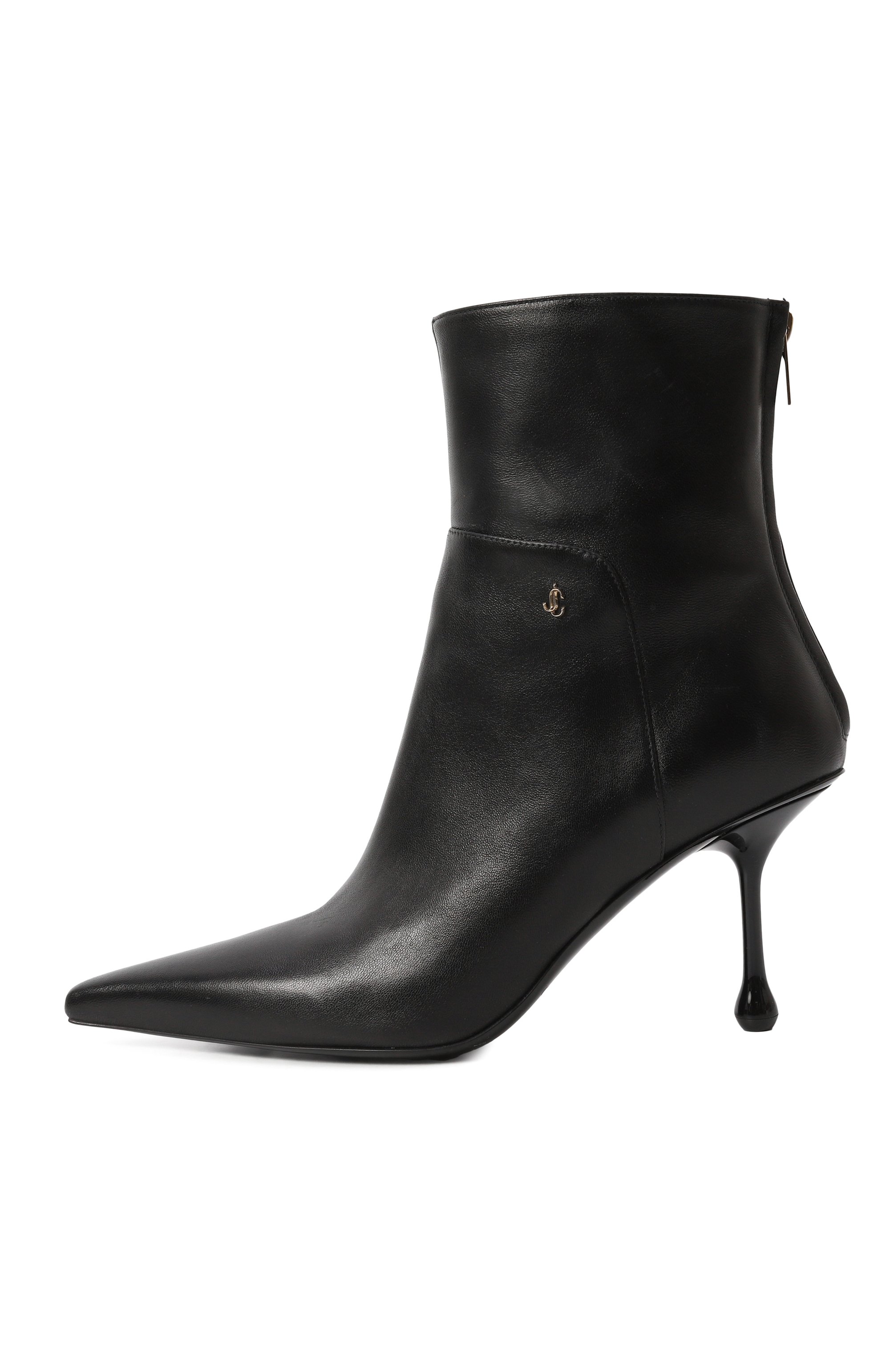 Кожаные ботильоны cycas 80 JIMMY CHOO, арт. CYCAS AB 80/NAP, фото 4