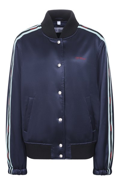 Женский бомбер OFF-WHITE, арт. 0WEK000S26FAB001