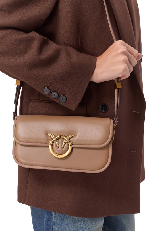 Сумка Love Bag Box Pinko 105083/A26L Бежевый  105083/A26L Фото 2