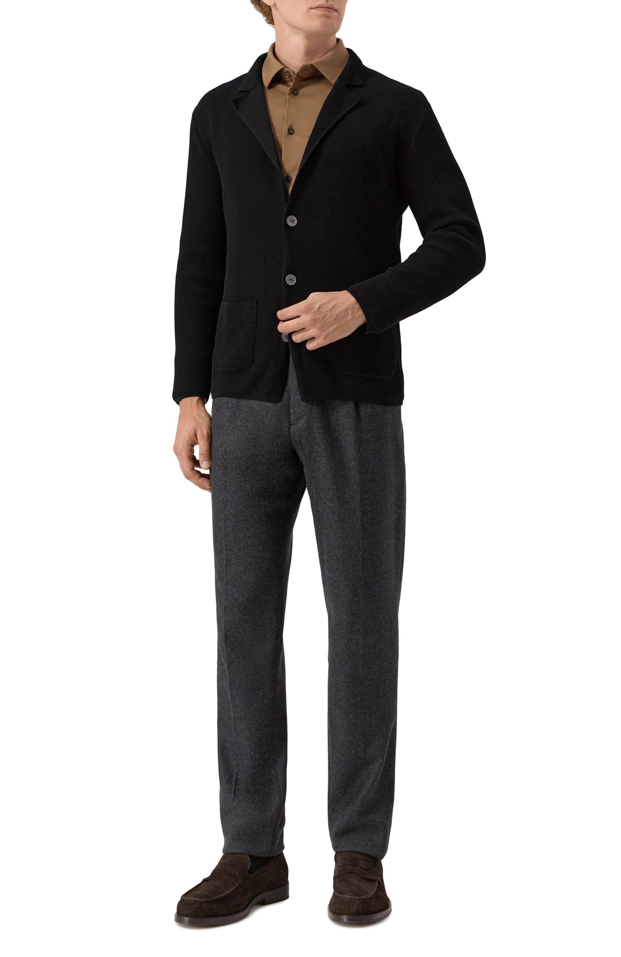 Хлопковая рубашка 12 STOREEZ, арт. 131283, фото 2