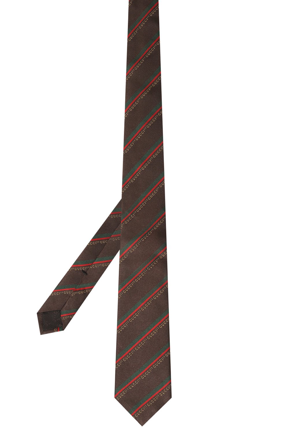 Шелковый галстук GUCCI, арт. 672469 4E002, фото 3