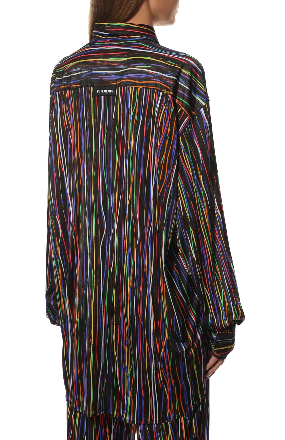 Рубашка из вискозы VETEMENTS, арт. UE52SH480W 1639/W, фото 4