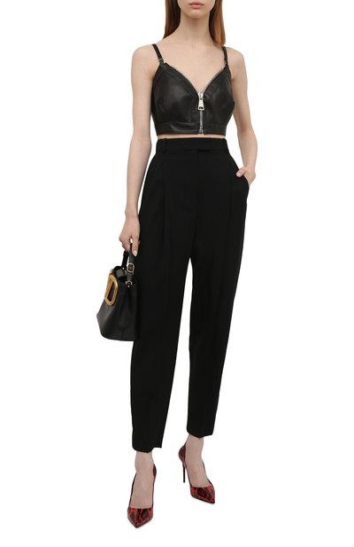 Шерстяные брюки ALEXANDER MCQUEEN, арт. 686728/QJACA, фото 2