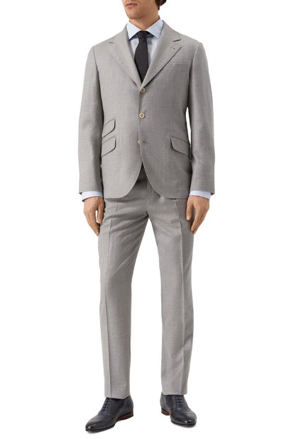 Мужской шерстяной костюм BRUNELLO CUCINELLI, арт. ME226LDWH
