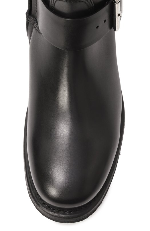 Кожаные сапоги Fonzie Dsquared2 ABM0085 01500001 Чёрный  ABM0085 01500001 Фото 6