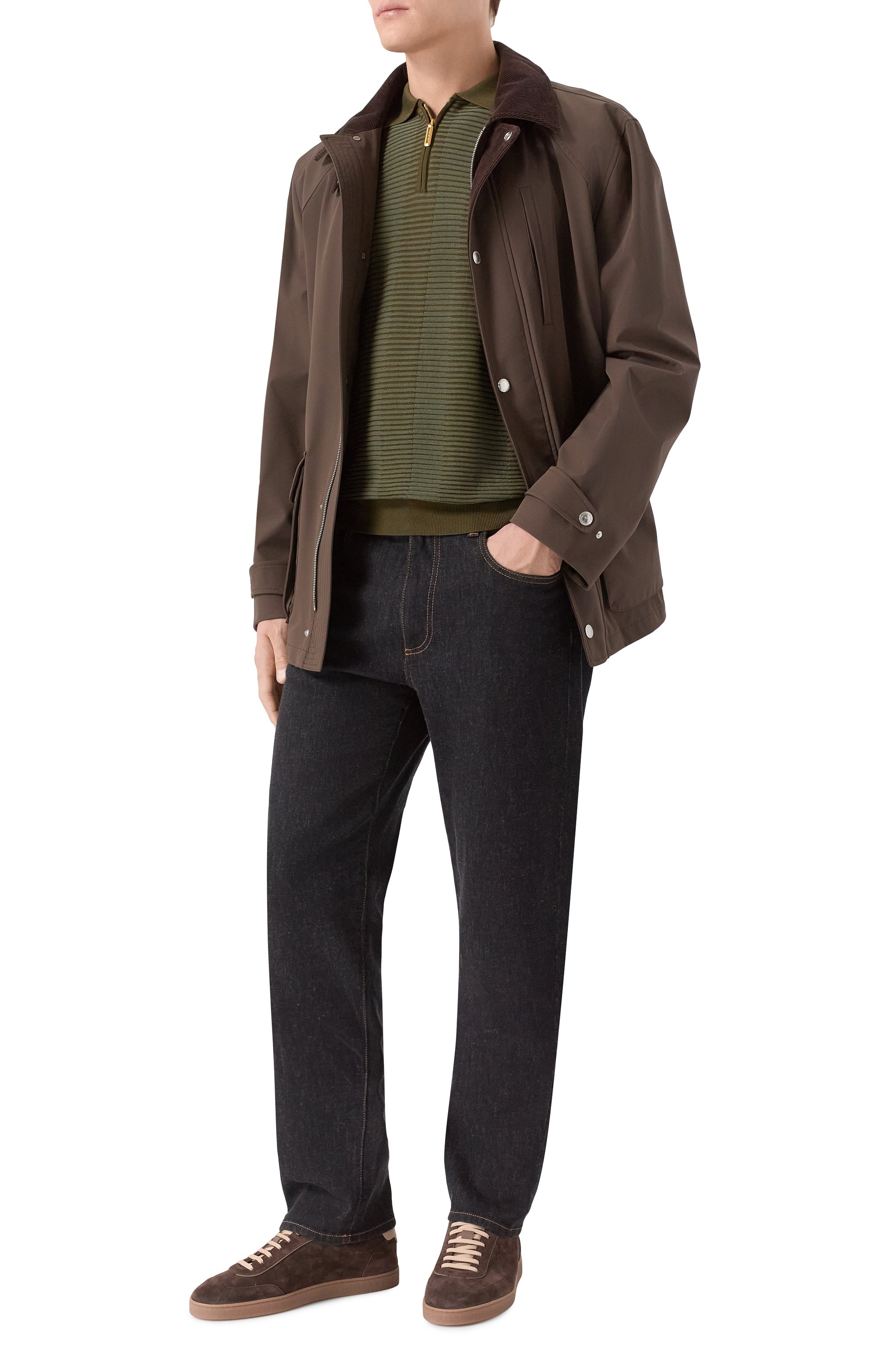 Поло из шелка и хлопка STEFANO RICCI, арт. K818104P31/F26170, фото 2