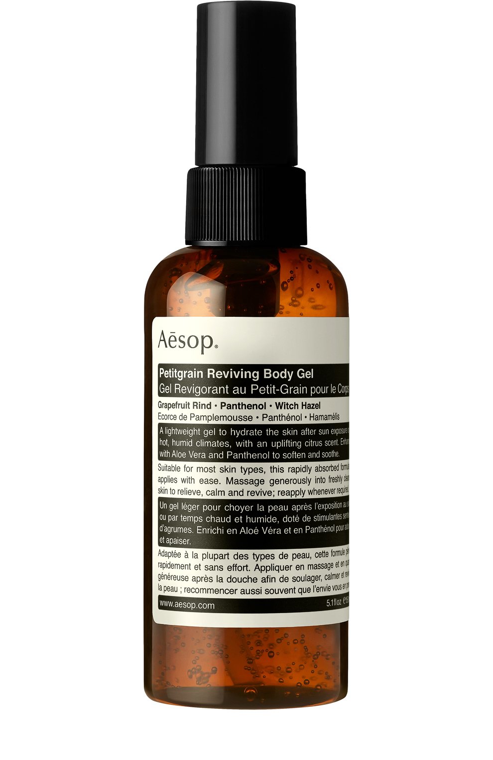 Гель для тела petitgrain (150ml) AESOP бесцветного цвета по цене 4850 руб., арт. ABM16, фото 1 Гель для тела petitgrain (150ml) AESOP, арт. ABM16, фото 1
