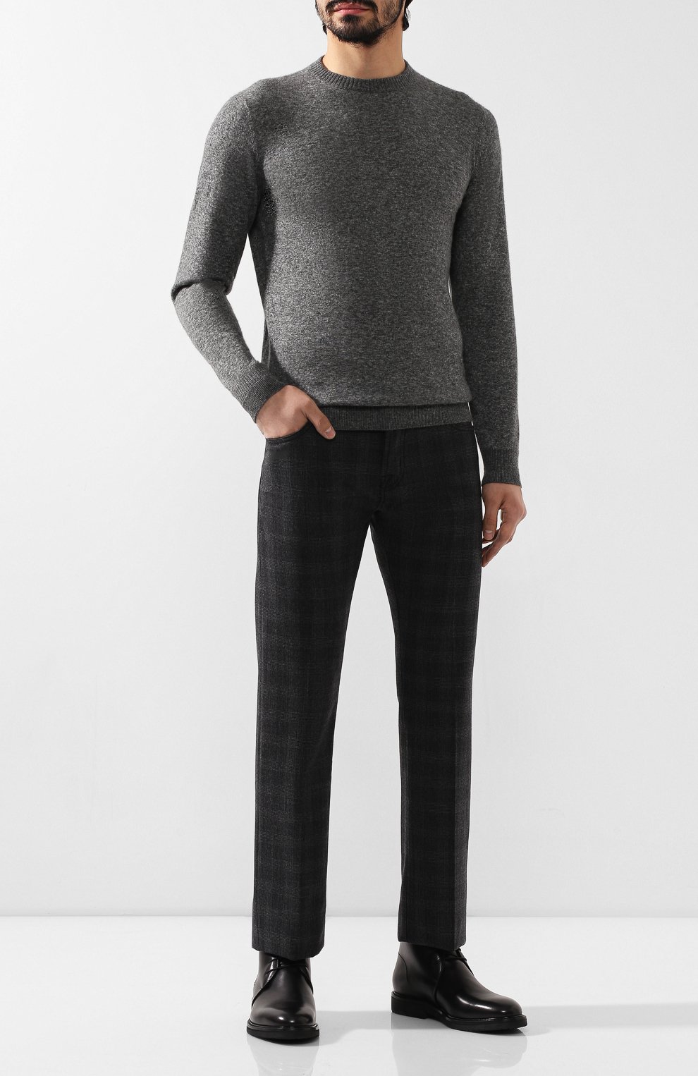Шерстяные брюки JACOB COHEN, арт. J620 W00L CL C0MF 01659-N/52, фото 2
