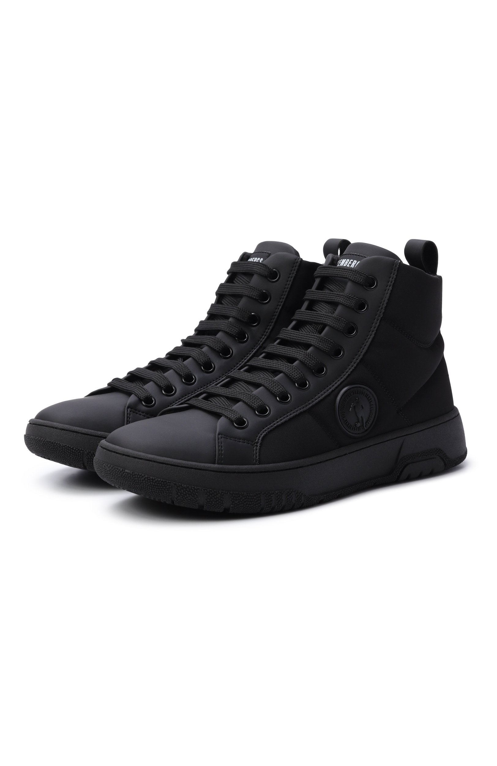 Комбинированные кеды DIRK BIKKEMBERGS, арт. K4B9-21972/1881, фото 1