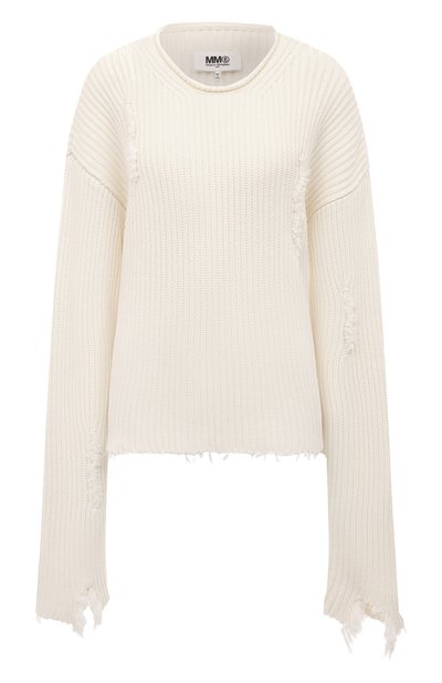 Свитер из хлопка и шерсти MM6, арт. S62HL0004/S18255, фото 1