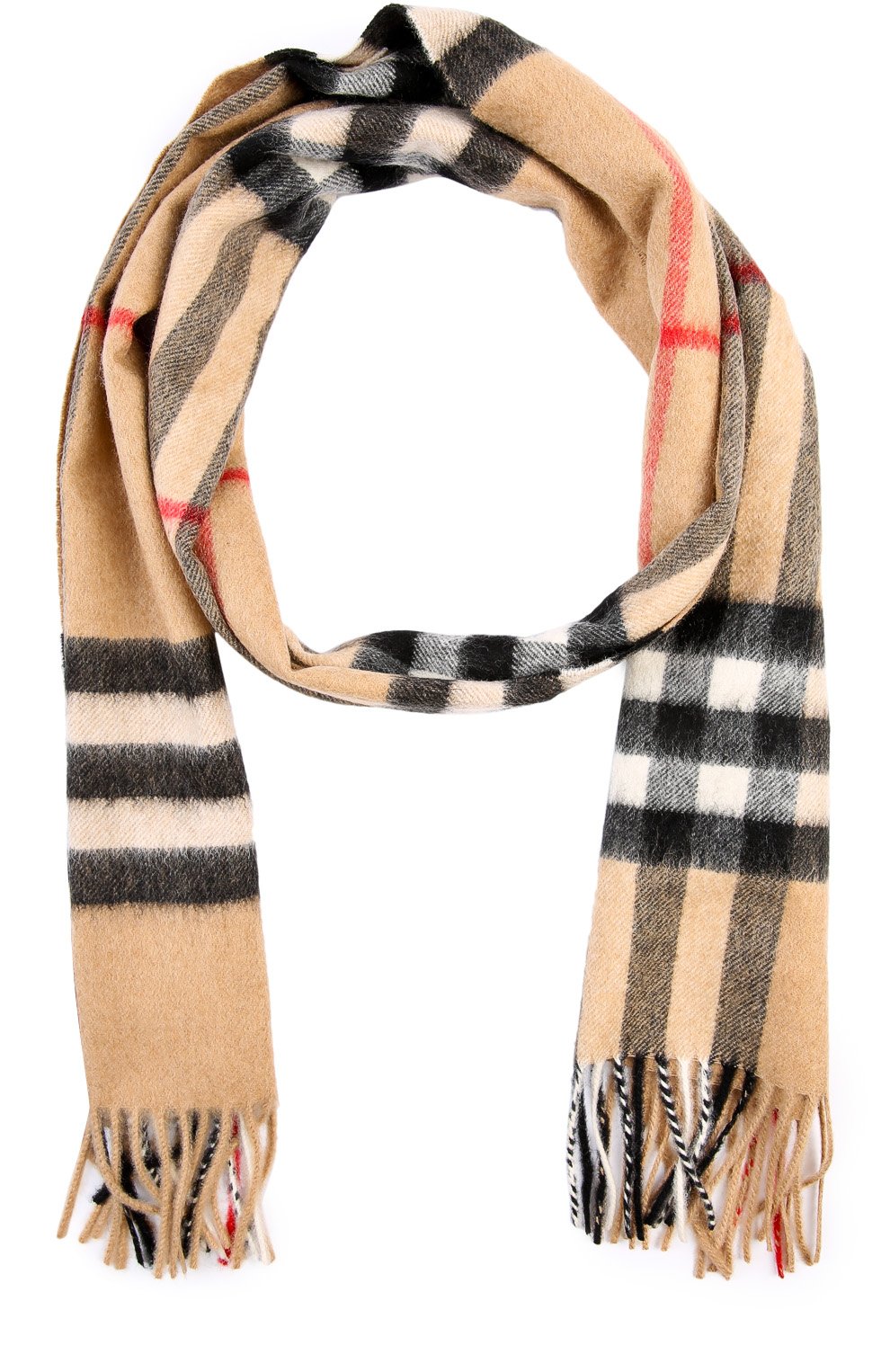 Шарф из кашемира в клетку BURBERRY, арт. 3929522, фото 1