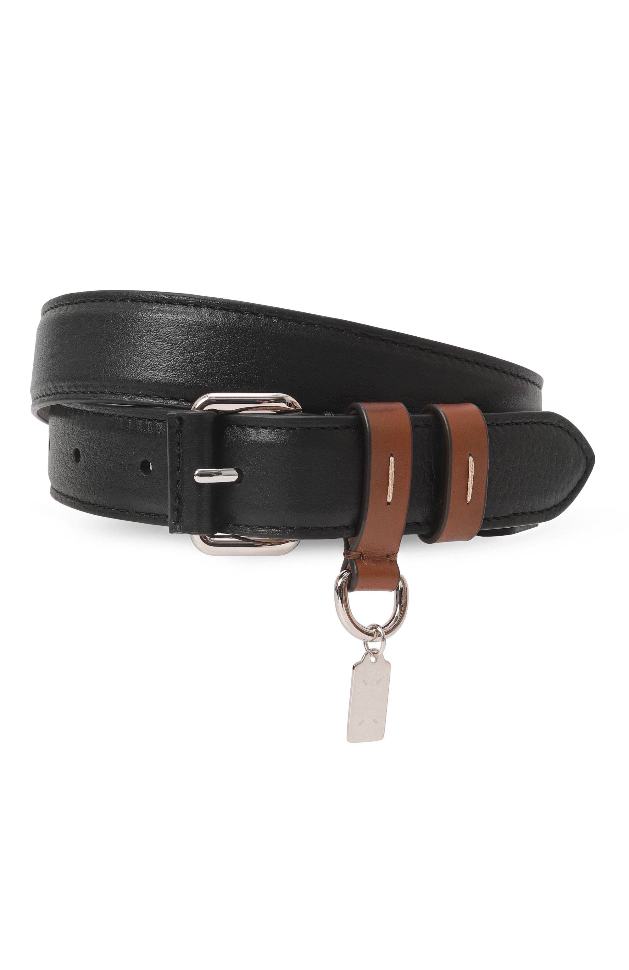 Кожаный ремень MAISON MARGIELA, арт. SA1TP0018/P7268, фото 1