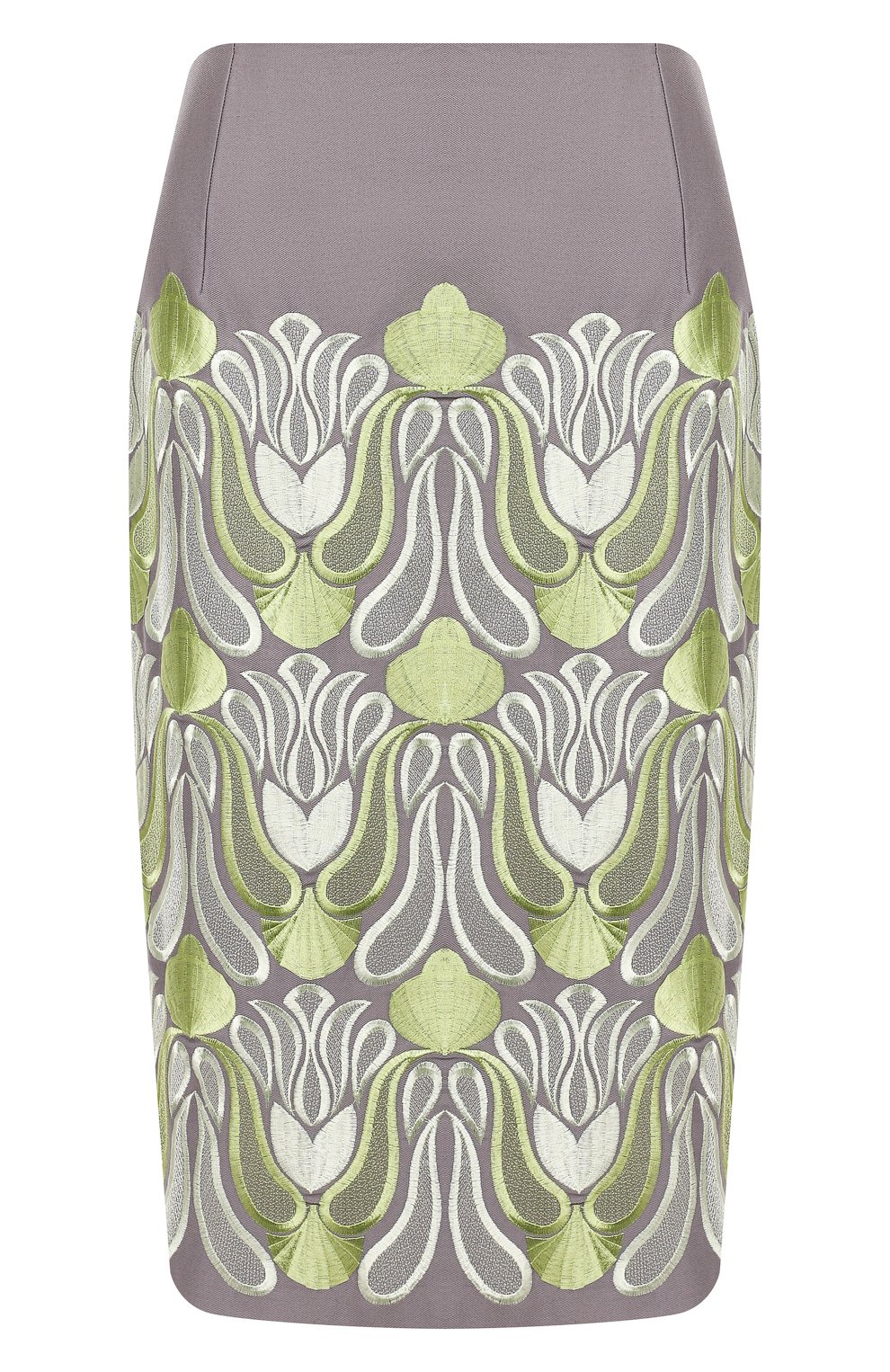 Хлопковая юбка DRIES VAN NOTEN серого цвета по цене 64800 руб., арт. 192-30802-8063, фото 1 Хлопковая юбка DRIES VAN NOTEN, арт. 192-30802-8063, фото 1
