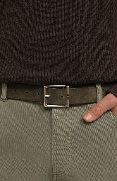 Замшевый ремень BOSS, арт. 50471322, фото 2