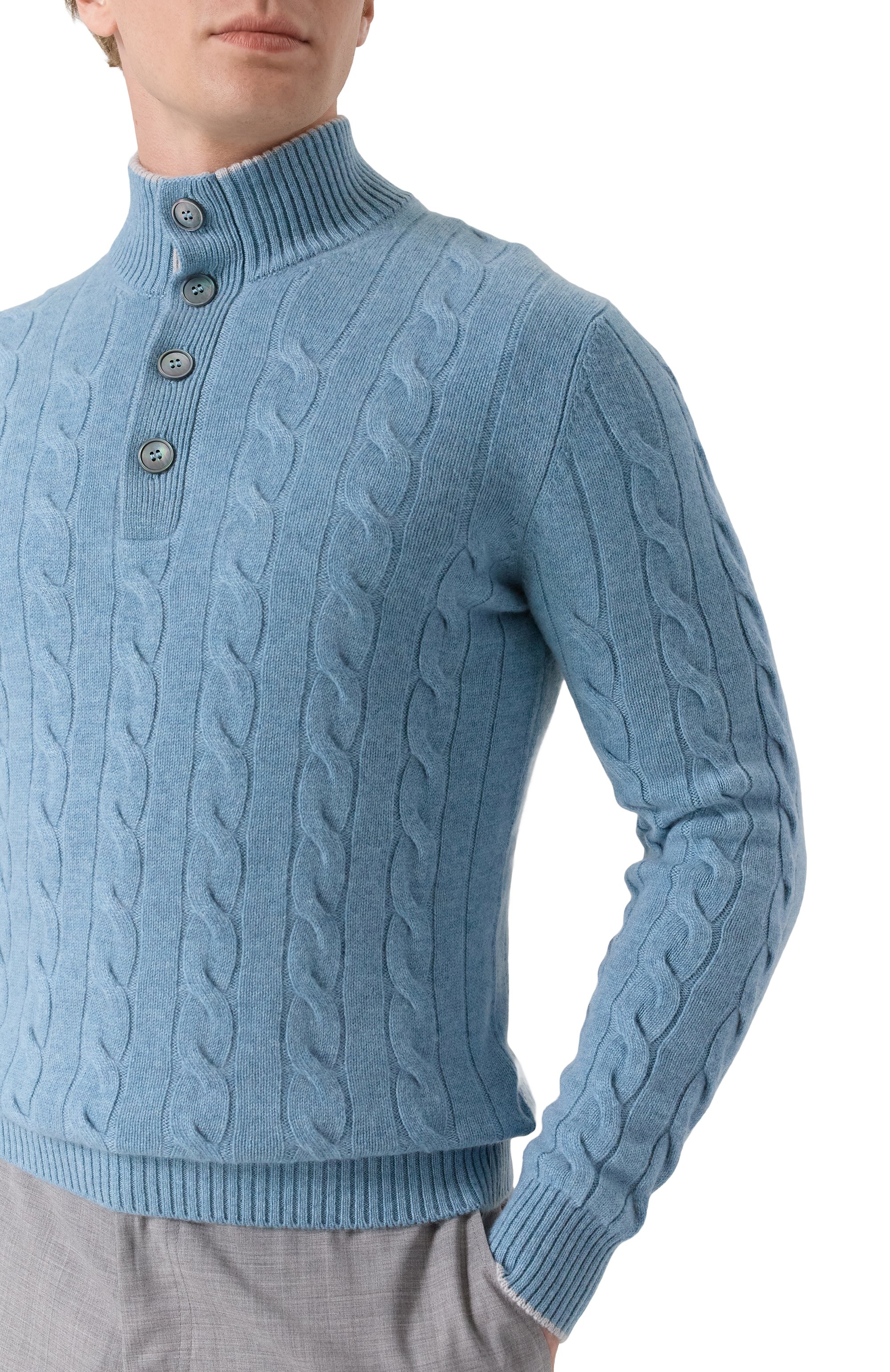 Кашемировый джемпер GRAN SASSO, арт. 23151/15572, фото 5