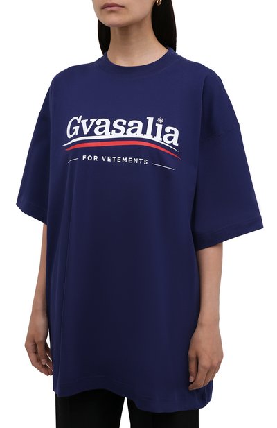 Хлопковая футболка VETEMENTS, арт. UA52TR220N 1611/W, фото 3
