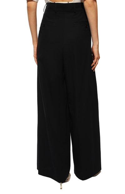 Хлопковые брюки DRIES VAN NOTEN темно-синего цвета по цене 59900 руб., арт. 221-010942-4284, фото 4 Хлопковые брюки DRIES VAN NOTEN, арт. 221-010942-4284, фото 4