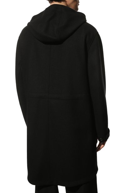 Пальто из шерсти и кашемира PRADA, арт. SGB831-1Y5U-F0002-212, фото 4