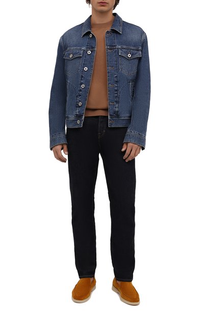 Замшевые лоферы summer walk LORO PIANA, арт. FAE8124, фото 2