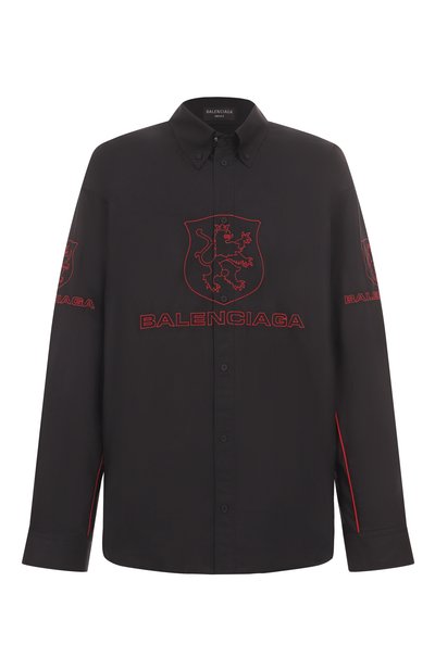 Мужская хлопковая рубашка BALENCIAGA, арт. 814601/TNM60