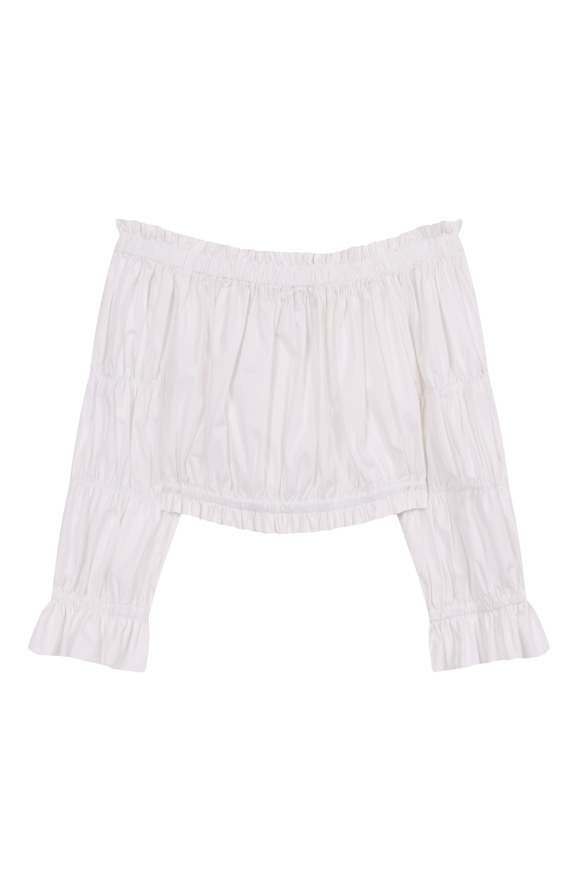 Хлопковый топ TWINSET, арт. 251GJ2421/8-16, фото 2