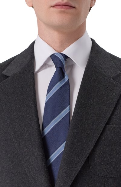 Шелковый галстук ZILLI, арт. CRAV02M0600VER000, фото 2