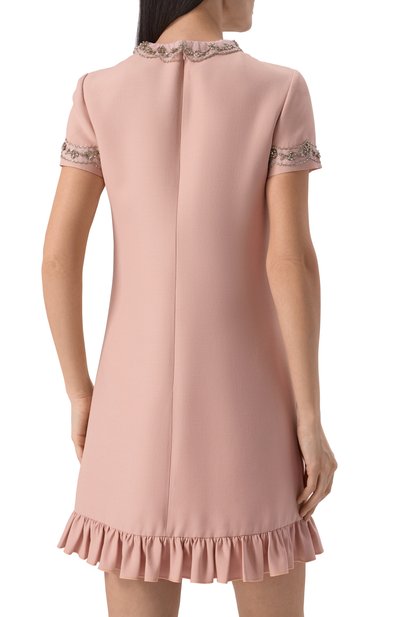 Платье из шерсти и шелка VALENTINO, арт. 6B3VAEL01CF, фото 4