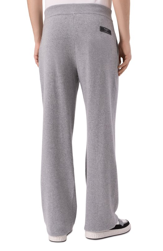 Брюки из кашемира и шерсти Balmain FH0PQ356/KI87 Серый  FH0PQ356/KI87 Фото 4