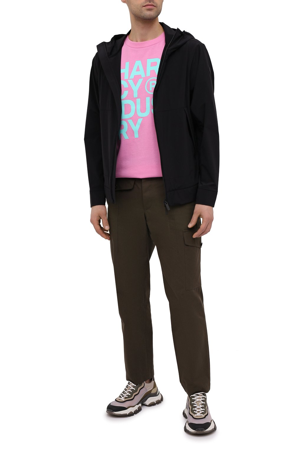 Хлопковая футболка PHARMACY INDUSTRY, арт. PHM227, фото 2