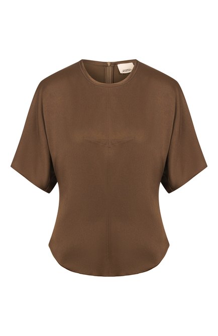 Женский атласный топ ISABEL MARANT, арт. HT0568FA/C1J04I