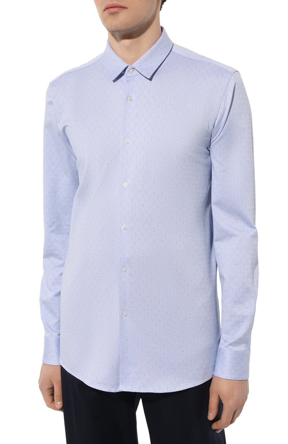 Хлопковая рубашка HUGO, арт. 50508313, фото 3