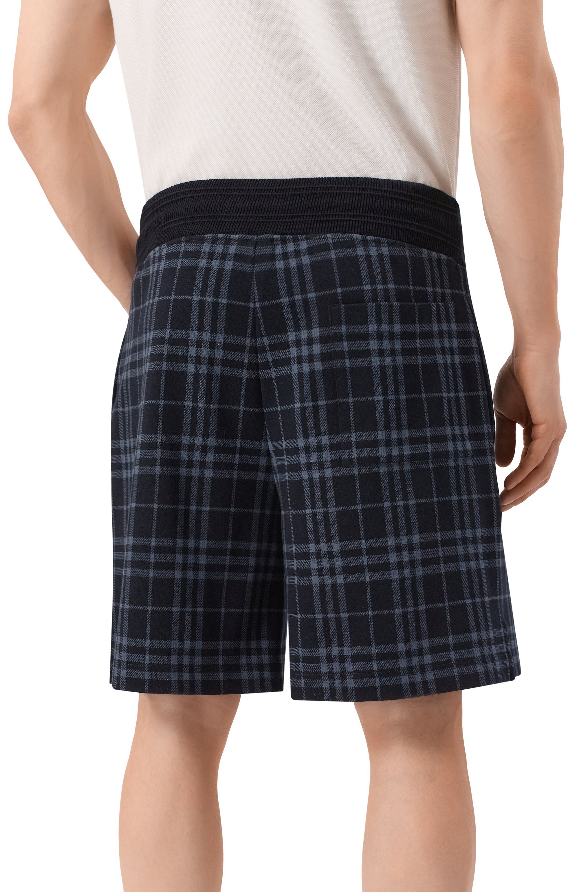 Хлопковые шорты BURBERRY, арт. 8101897, фото 4