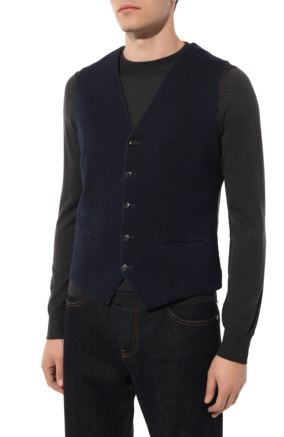 Хлопковый жилет CIRCOLO 1901, арт. CN4061, фото 3