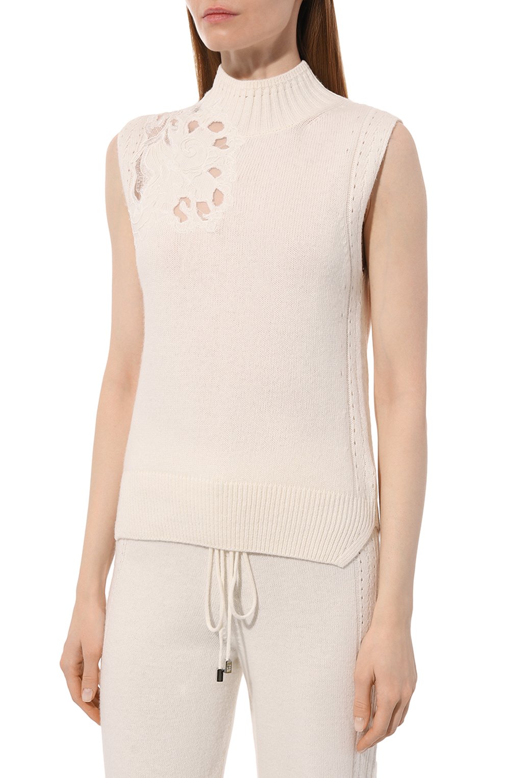 Топ из вискозы и шерсти ERMANNO SCERVINO, арт. D434L502APDAN, фото 3