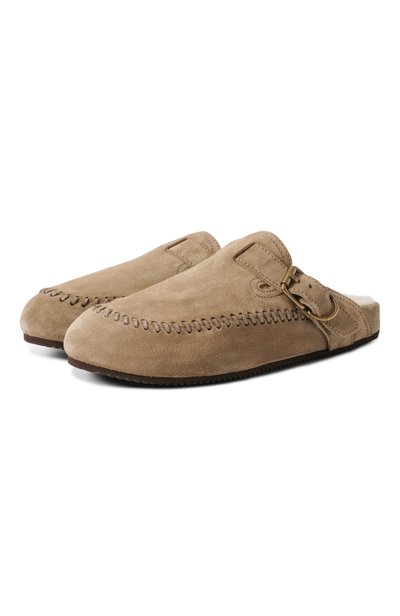 Мужские замшевые сабо poggio BUTTERO, арт. B11950/G0RH/SHEARLING
