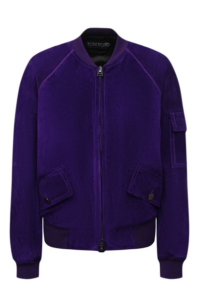 Замшевый бомбер TOM FORD, арт. CSL647-LEX226, фото 1