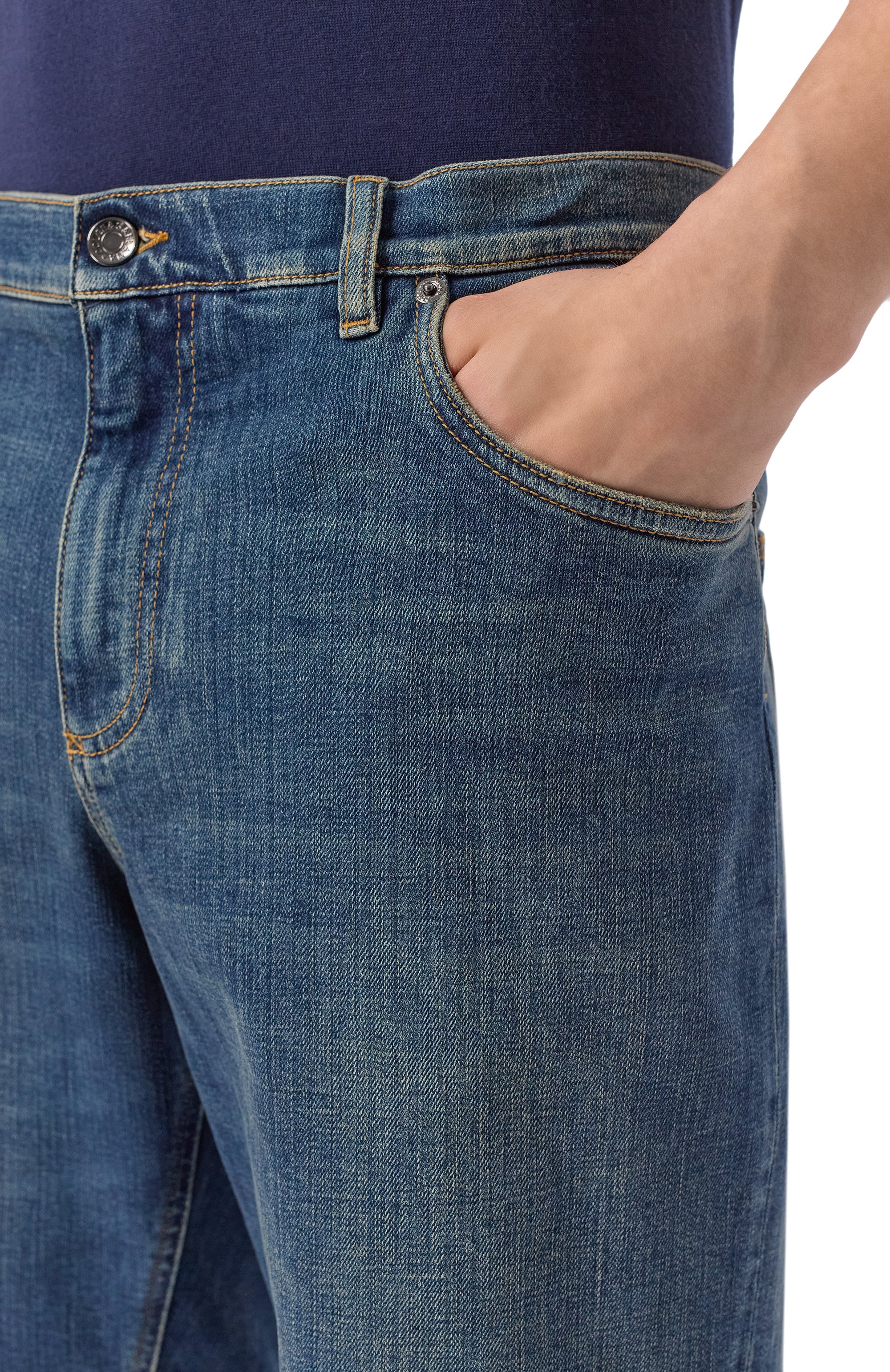 Джинсовые шорты DOLCE & GABBANA, арт. GWNXAD/G80W9, фото 5