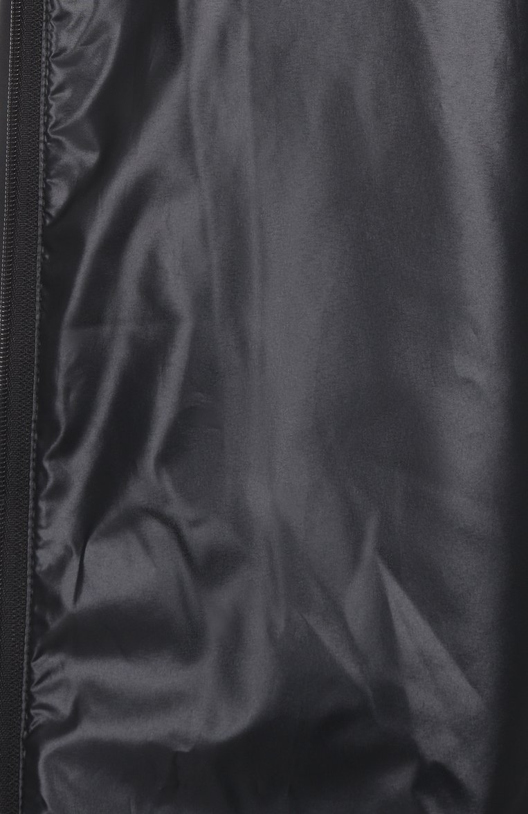 Мужская комбинированная куртка amane MONCLER черного цвета, арт. 1A00144/595ZG | Фото 7 (Длина (верхняя одежда): Короткие; Материал внешний: Синтетический материал; Рукава: Длинные; Материал подклада: Синтетический материал; Кросс-КТ: Легкие; Стили: Кэжуэл; Автоматизация ТО: Проставлено; Автоматизация состава: Проставлено)