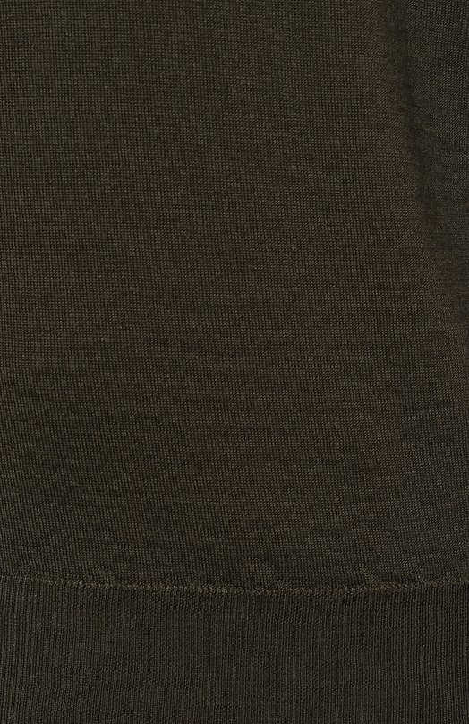 Джемпер из кашемира и шелка Kiton UMKXX02108H Хаки  UMKXX02108H Фото 5