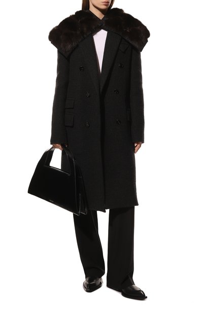 Двусторонний шарф из меха соболя BLACK SABLE, арт. BS-004SL, фото 2