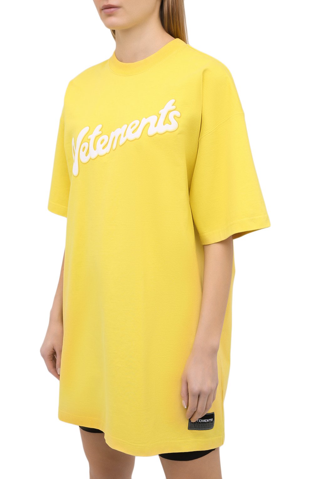Хлопковая футболка VETEMENTS, арт. UE51TR760Y 1614/W, фото 3