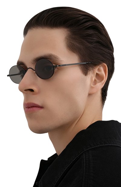 Солнцезащитные очки MAISON MARGIELA, арт. MMCRAFT 005/BLACK/GREY S0LID 002, фото 3