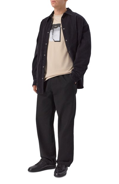 Хлопковая футболка BOSS ORANGE, арт. 50554640, фото 2